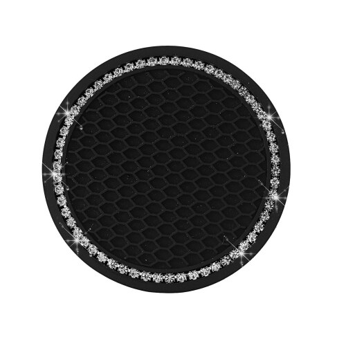 Wtgtog Universal Car Cup Holder Pad, Συμβατό με τα περισσότερα ποτήρια, Αντιολισθητικό εσωτερικό