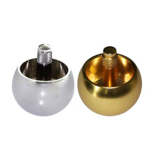 WSTEER2 piezas de giroscopios metálicos con cabeza de hongo, giroscopios automáticos, juguetes metálicos divertidos (plateado y dorado, 1 unidad)