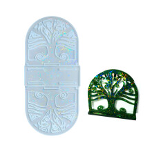 Unique Life Tree Pattern Napkin Ring Mould Craft Of Flexible