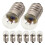 Lot de 12 mini ampoules à vis 2,5 V 0,3 A 1