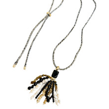 Fashionable Bohemian Inspired Beaded Necklace Colorful-A