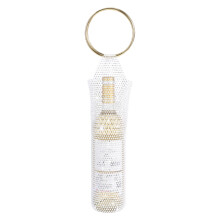 Porte-bouteille en maille strass, bouteille- des diamants blancs