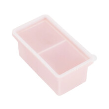 Silicone Ice Cube Mold Tray with Lid 250ml 2-Cup