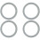 Blender Gasket Seals for Osterizer Models 4 Pack 1