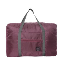 Borsa da viaggio pieghevole da donna Jeborah da 18,90", colore vino.