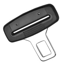 (5pcs) Car Seat Belt Cam Lock: Curved tongue buckle
