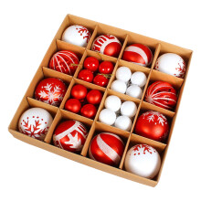 Liquidation de Noël ! Boules de Noël colorées à suspendre lulshou - Décorations de Noël résistantes aux intempéries pour sapin et fêtes -