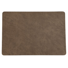 Lichtgewicht luxe effen placemat - Kunstleer, zeer elastisch, zacht aanvoelend, gemakkelijk schoon te maken, hitte-isolerende onderlegger voor borden