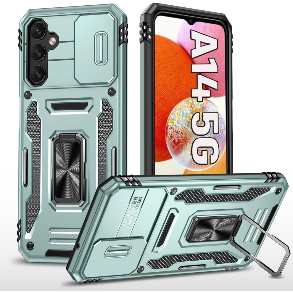 Galaxy A14 5G Rugged Shockproof Case With Stand And Camera 301029247446