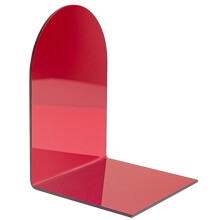 Boekenstandaard van acryl, elegant-Bordeauxrood 12x10x15,5cm