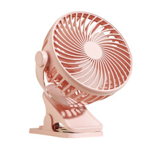 OYIGU 3-stufiger Clip-Tischventilator, tragbarer, wiederaufladbarer und leiser Ventilator für Büro, Studentenwohnheim oder Arbeitszimmer,
