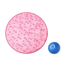 Brinquedo de caça interativo simulado 2 em 1 YiFudd com luz LED e bola que rola rapidamente, dentro de uma bolsa, ideal para brincar em ambientes