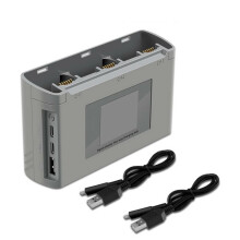 Oplader voor DJI Mavic Mini2/Mini SE dronebatterijen QC3.0/5V3A, kleuren-lcd-display, powerbankfunctie