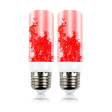 LED žárovka E27 s efektem plamene, 3 režimy, 3W, 2 kusy