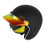 Quick Release Windproof ABS PC Motorbike Helmet-Matte black 7