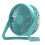 Ventilador de mesa pequeno MuYan USB de 5 polegadas, silencioso e com plugue. 1