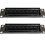2X8Port Straight-Through CAT6Patch Panel RJ45Network Cable Adapter Jack Ethernet Distribution Frame 1