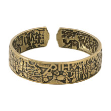 Bracelet en laiton de qualité supérieure avec-couleur vieillie