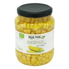 Kukurydza konserwowa Super Słodka BIO 370 ml Rolnik
