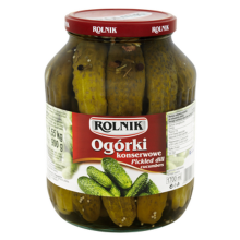 Ogórki konserwowe 1550 g Rolnik