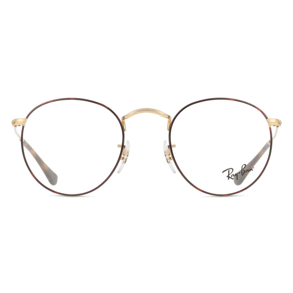 Ray Ban (47) Ray-Ban Rx3447v Round Metal 3188 Unisex New Eyeglasses