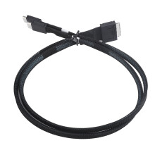 SFF 8611 8i to 2x 4i SAS 3.0 Cable 0.5m