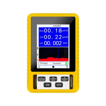 Geiger Counter Nuclear Radiation Detector with LCD Display Screen Dosimeter Detectors Beta Gamma X-Ray Tester Portable