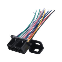 Full 16 Pin J1962F OBD2 Female to Male DIY Fixed Harness Adapter Connector Plug Dash Port Cable