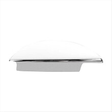 Cache chromé argenté du lave-phare avant gauche 61679805541 pour Mini C