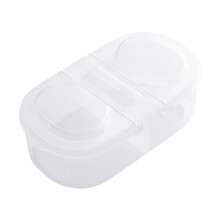 Potes de tempero herméticos recarregáveis com tampas, recipientes transparentes para condimentos, caixas para armazenamento de alimentos, potes