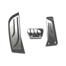Gas Brake Foot Pedal Cover Kit RHD for 1 2 3 4 5 7 Series X3 X4 X5 X6 F30 F10 E39 E90 E60 Car Foot Rest Pedal