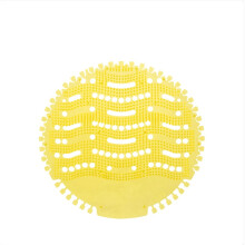 (Lemon) Pack of 10 urinal sieve scent flusher urinal insert scent for urinal toilet hygiene