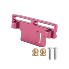 Pièces de rechange pour camion RC WPL D12 1/10 : groupe de direction en métal, bloc de direction, accessoires, rouge