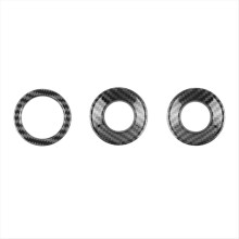 For Toyota ALPHARD 40 Series 2023+ Carbon Fiber Engine Start Stop Butt