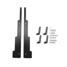 Supports de séparation et de division pour faisceaux de câbles V8 40375 pour Chevy SBC BBC SBF BBF 350 400 396 472 502 Noir