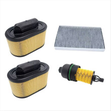 For Quattroporte 3.0L Air Filte Oil Filter Set W/ Cap 311401 670001545