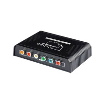 Komponenten-YPbPr-zu-kompatibler Konverter 5-RCA-Komponenten-zu-HD-Kabelkonverter-Adapter mit Audio