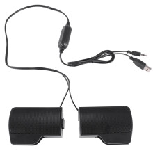 Barre de son stéréo USB portable Clip pour ordinateur portable, PC, lecteur MP3 et téléphone