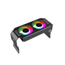 Computer RAM Speichermodul Kühler PC DDR4 DDR5 Overlock Dual ARGB Sync PWM Lüfter Aluminium RGB Kühl
