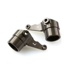 Pièce de mise à niveau de la coupelle de direction en aluminium CNC 1/8 pour voiture RC Mad Crusher Mad-Force FOXX-USA-1