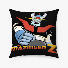 Poszewka na poduszkę Mazinger Z wykonana z kwadratowej przędzy poliestrowej