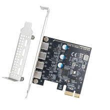 PCIE naar 4-poorts type C-uitbreidingskaart Interne converter