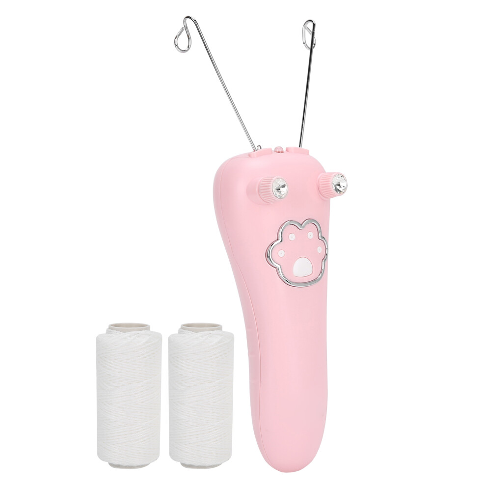 Pink Usb Charging Face And Body Thread Epilator