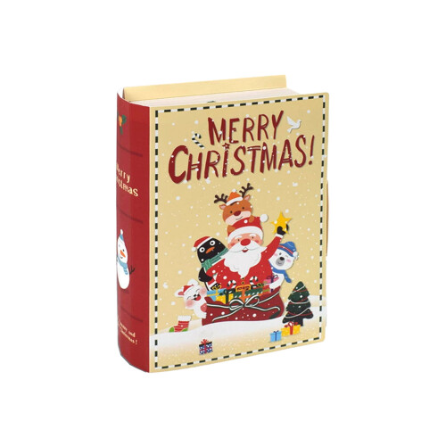 Julboksformade snacks, kakor, presentask, julklappsask, 5 st/pack, godis, snacks, förpackning, presentdekoration