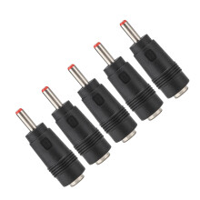 5x 5.5x2.1 Female to 3.5x1.35 Male Connector Set