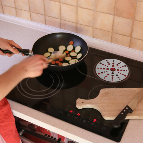 Adapterplatta för induktionsspis i rostfritt stål, 1 stycken 2