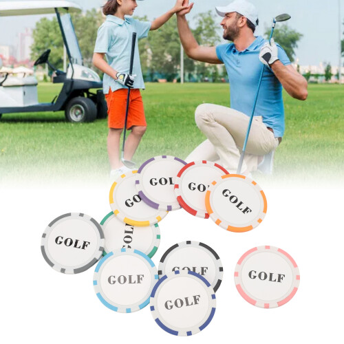Lightweight Golf Markers 10 Pcs 1
