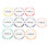 Lightweight Golf Markers 10 Pcs 8