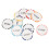 Lightweight Golf Markers 10 Pcs 15