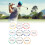 Lightweight Golf Markers 10 Pcs 20